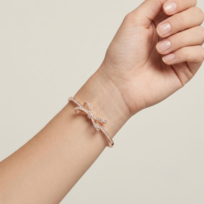 Crystal Bow Bracelet